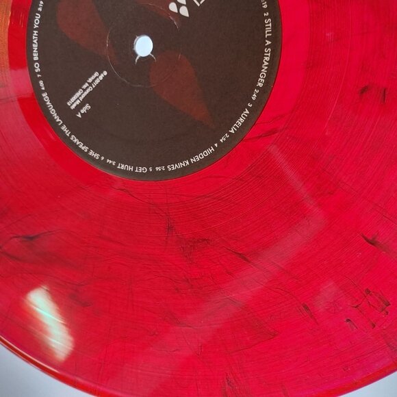 AFI Blood Album Vinyl Color Transparent Red Swirl - Picture 3 of 5
